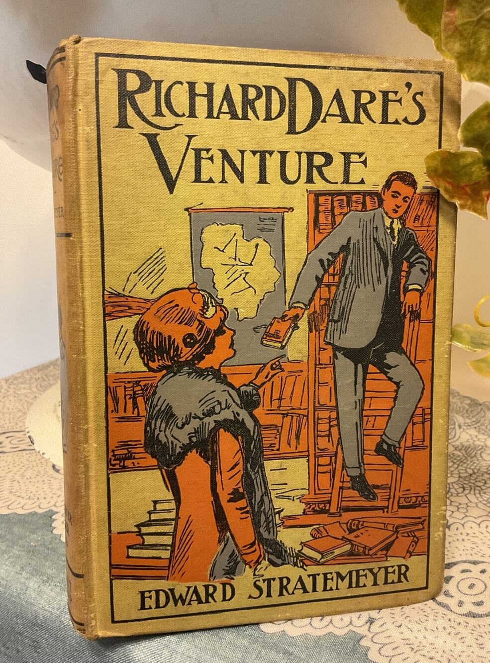 1895 Richard Dare's Venture; Or, Striking Out for Himself by Edward Stratemeyer